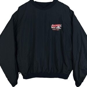 Vintage Wisconsin Rose Bowl 2000 Game Day NCAA Pullover Size XL Black Jacket